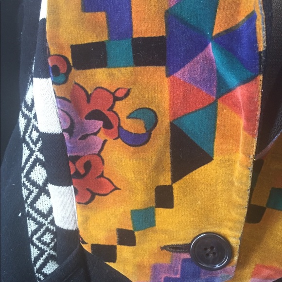 Funky Vintage 80's Blazer - Picture 3 of 4